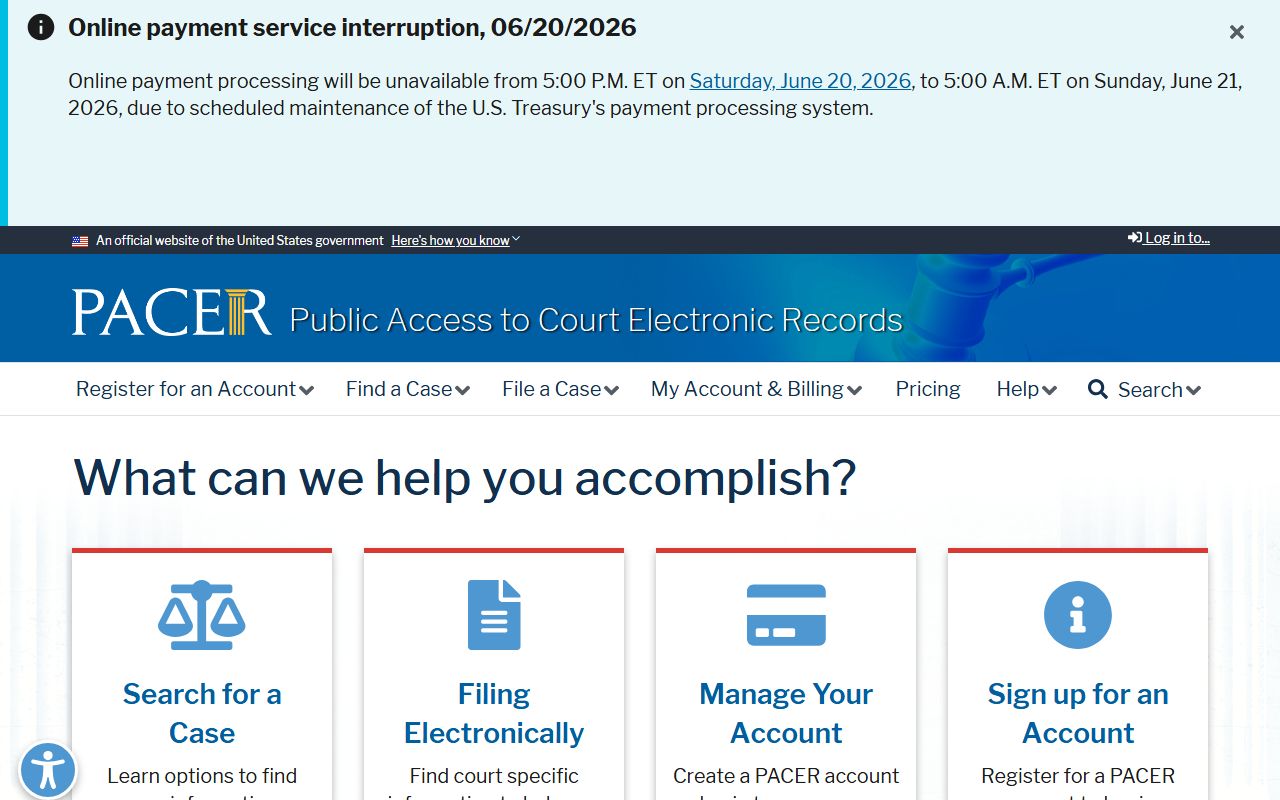 Gaston County probate records PACER federal docket access